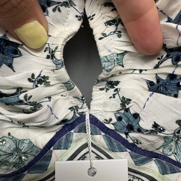 Camilla Jardim Party Silk Linen Blend Maxi Dress - Picture 12 of 13